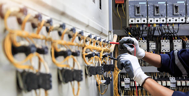Professional Electrician technician working in Oak Hill, FL